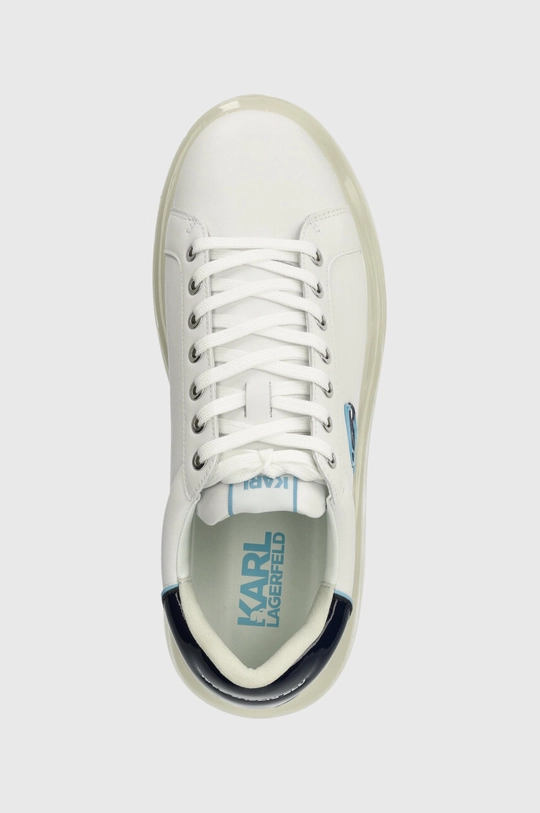 bianco Karl Lagerfeld sneakers in pelle KAPRI KUSHION