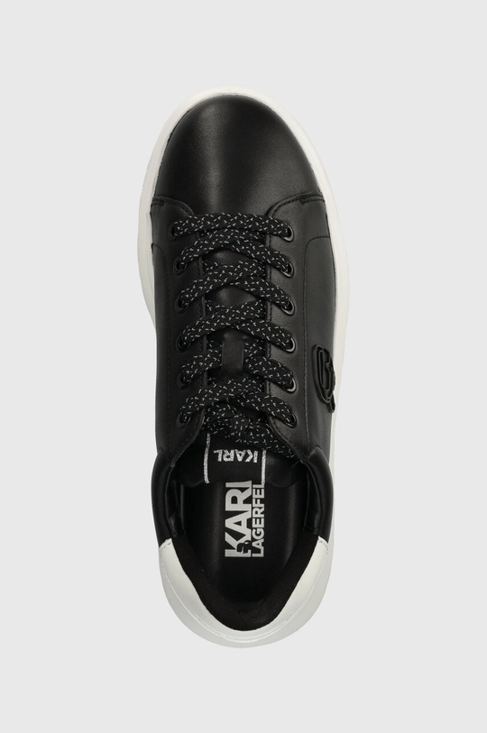 Karl Lagerfeld sneakers din piele KAPRI KITE negru KL54530.000