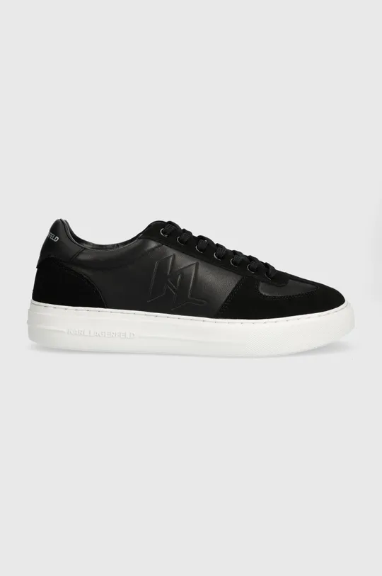 μαύρο Δερμάτινα αθλητικά παπούτσια Karl Lagerfeld T/KAP Ανδρικά