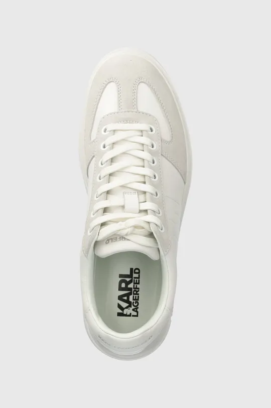 biały Karl Lagerfeld sneakersy skórzane T/KAP