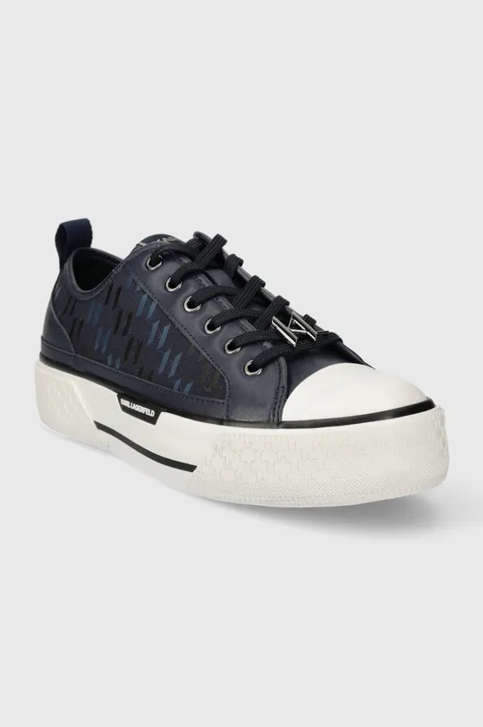 Πάνινα παπούτσια Karl Lagerfeld KAMPUS MAX σκούρο μπλε