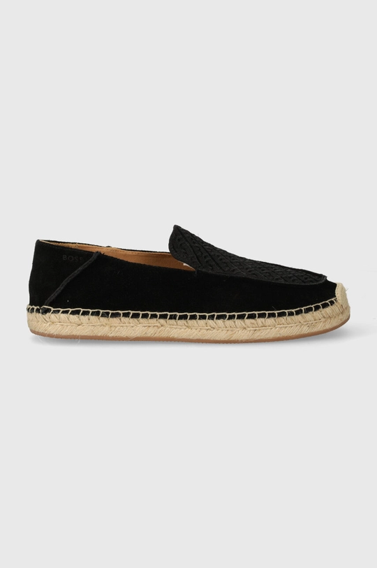 Espadrile BOSS Madeira črna