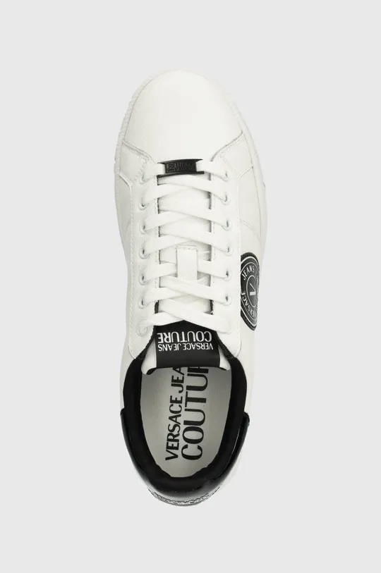 bianco Versace Jeans Couture sneakers in pelle Court 88