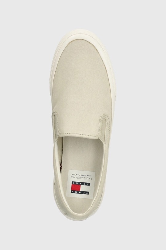 μπεζ Πάνινα παπούτσια Tommy Jeans TJM SLIP ON CANVAS COLOR