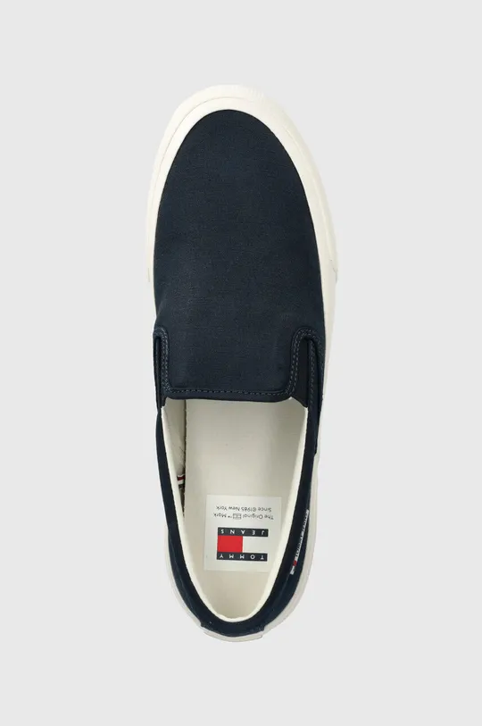 σκούρο μπλε Πάνινα παπούτσια Tommy Jeans TJM SLIP ON CANVAS COLOR