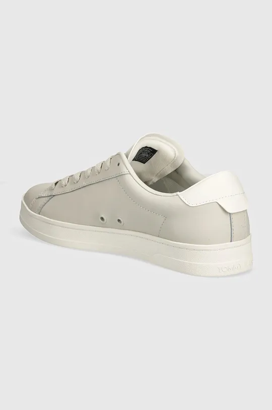 Încălțăminte Tommy Jeans sneakers din piele TJM LEATHER LOW CUPSOLE EM0EM01374 gri