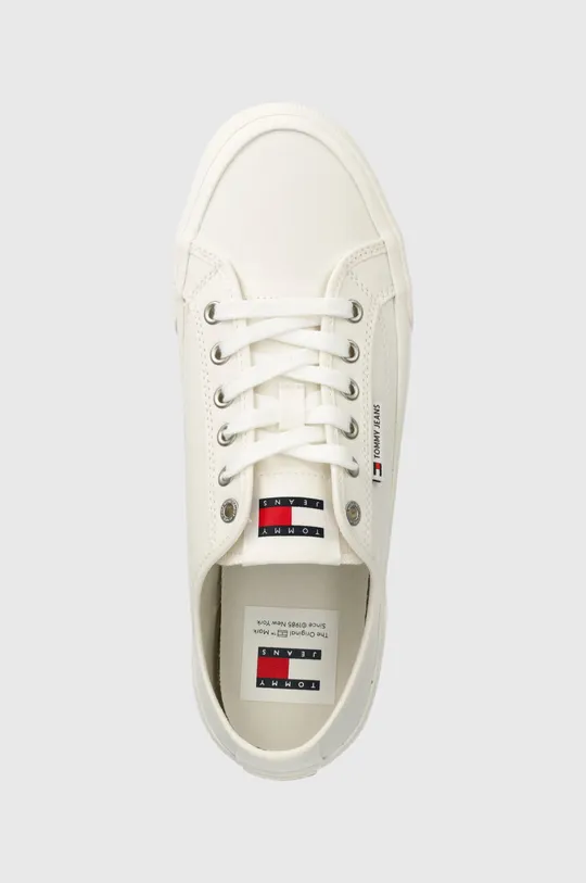 λευκό Πάνινα παπούτσια Tommy Jeans TJM LACE UP CANVAS COLOR