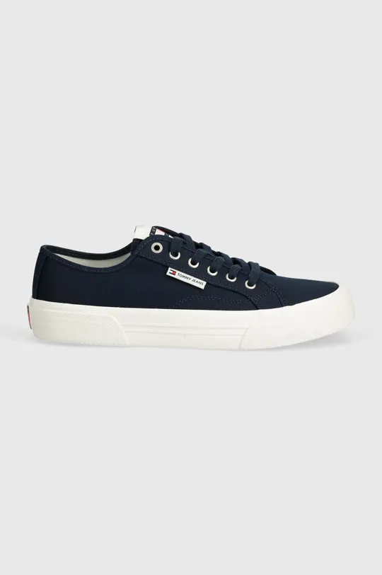 Tommy Jeans tenisówki TJM LACE UP CANVAS COLOR granatowy