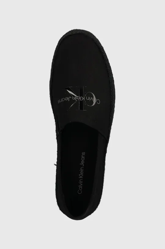 čierna Espadrilky Calvin Klein Jeans ESPADRILLE SLIPON ML