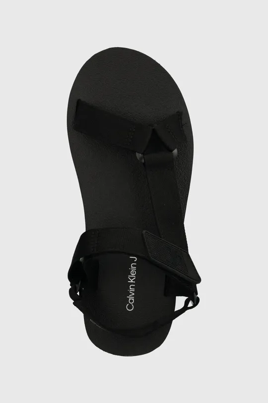 črna Sandali Calvin Klein Jeans SANDAL VELCRO RP IN BTW