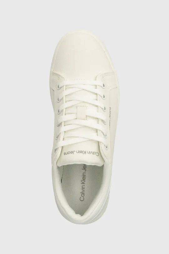 fehér Calvin Klein Jeans sportcipő CLASSIC CUPSOLE LOW LTH IN DC