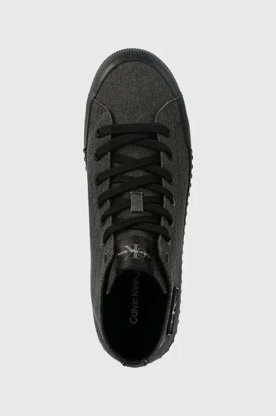 μαύρο Πάνινα παπούτσια Calvin Klein Jeans SKATER VULC MID LACEUP CS ML DIF