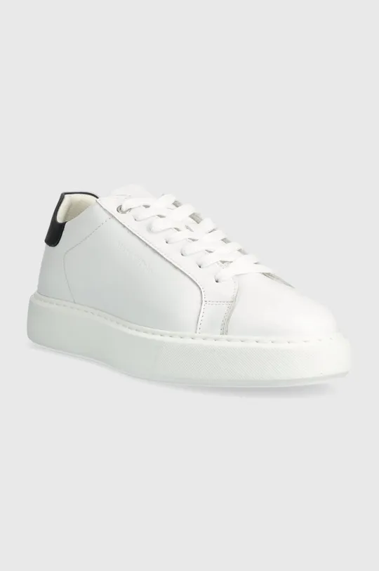 Δερμάτινα αθλητικά παπούτσια Marc O'Polo λευκό