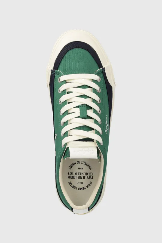 πράσινο Πάνινα παπούτσια Pepe Jeans PMS31043
