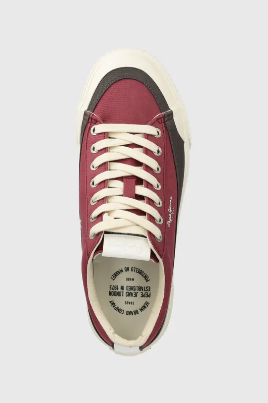 burgundské Tenisky Pepe Jeans PMS31043