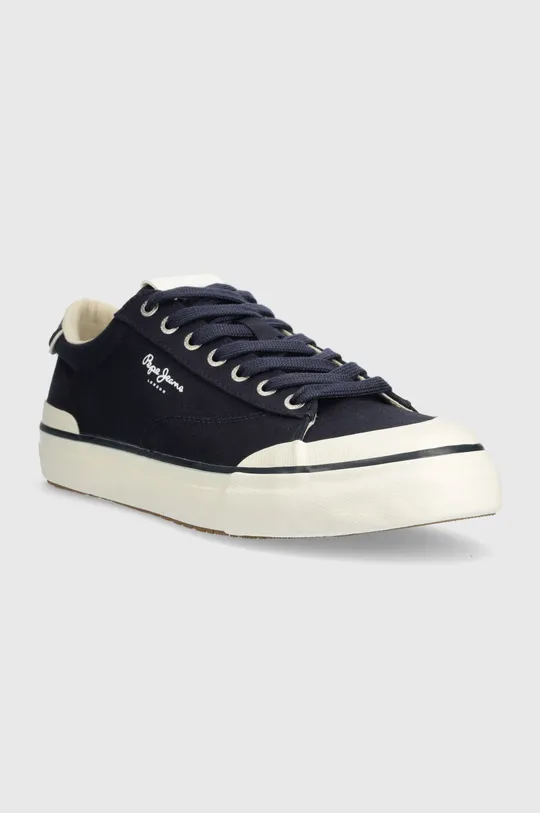 Πάνινα παπούτσια Pepe Jeans PMS31044 σκούρο μπλε