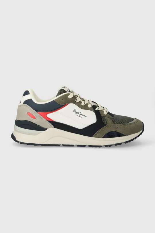 zielony Pepe Jeans sneakersy PMS60010 Męski