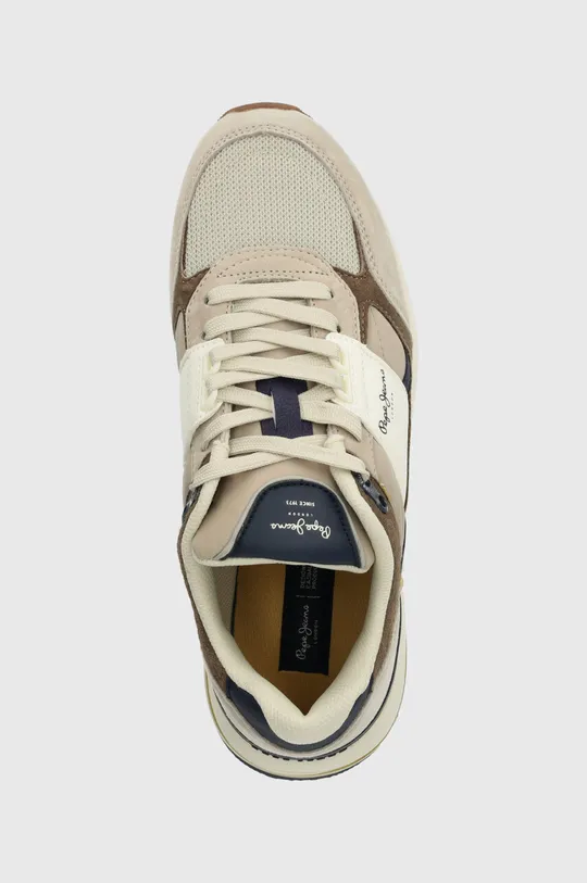 beżowy Pepe Jeans sneakersy PMS60014