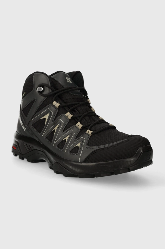 Salomon scarpe X Braze Mid GTX nero