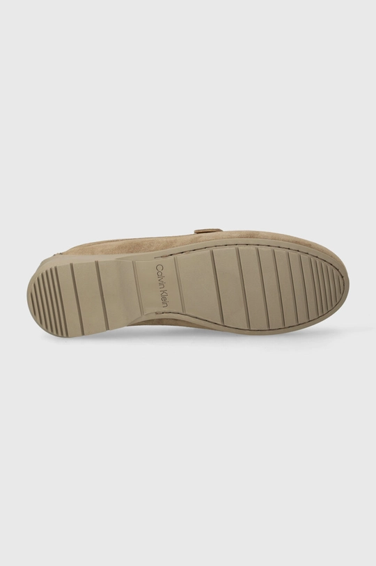 Μοκασίνια σουέτ Calvin Klein DRIVING SHOE BOLD LOGO Ανδρικά