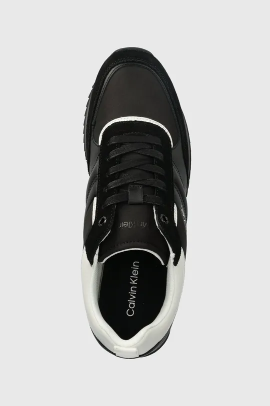 crna Tenisice Calvin Klein LOW TOP LACE UP MIX