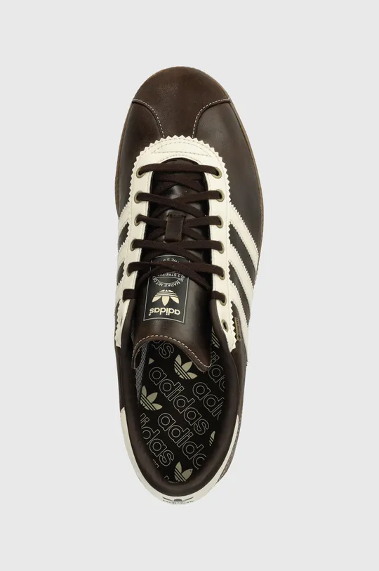 brązowy adidas Originals sneakersy skórzane Bern Gore-Tex