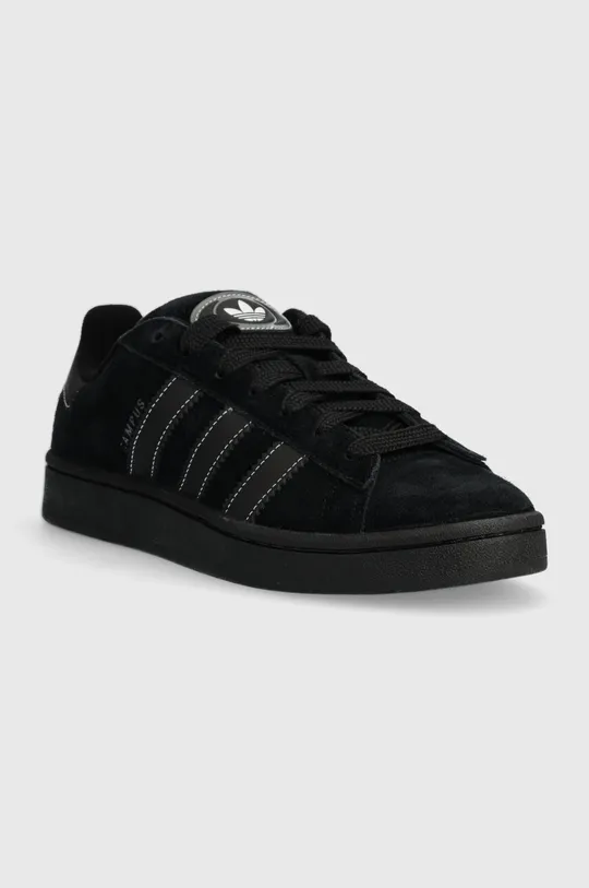 Semišové sneakers boty adidas Originals Campus 00s černá