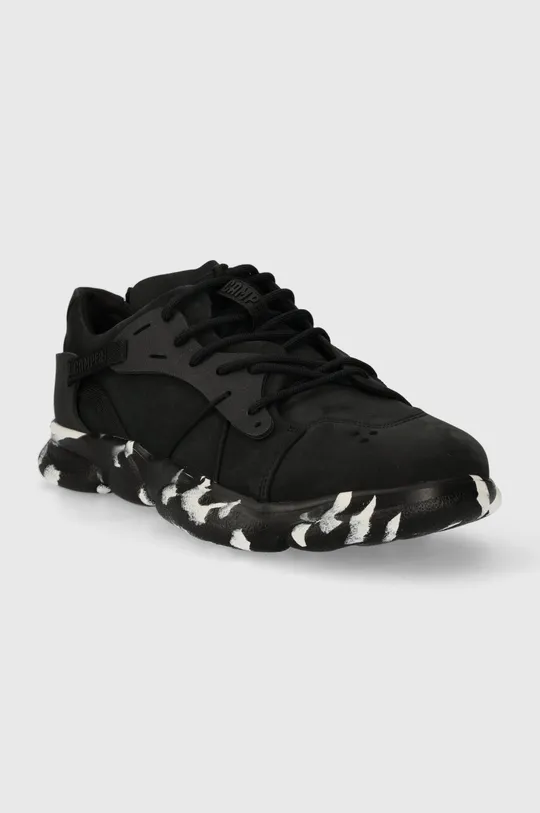 Σουέτ αθλητικά παπούτσια Camper Karst μαύρο