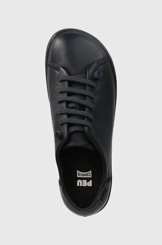 σκούρο μπλε Δερμάτινα αθλητικά παπούτσια Camper Peu Cami
