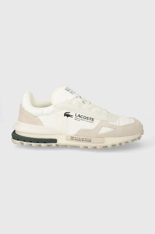 biały Lacoste sneakersy Elite Active Textile Color Pop Męski