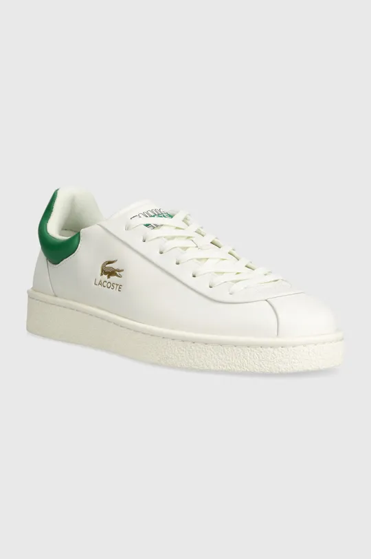 Αθλητικά Lacoste Baseshot Premium Leather λευκό