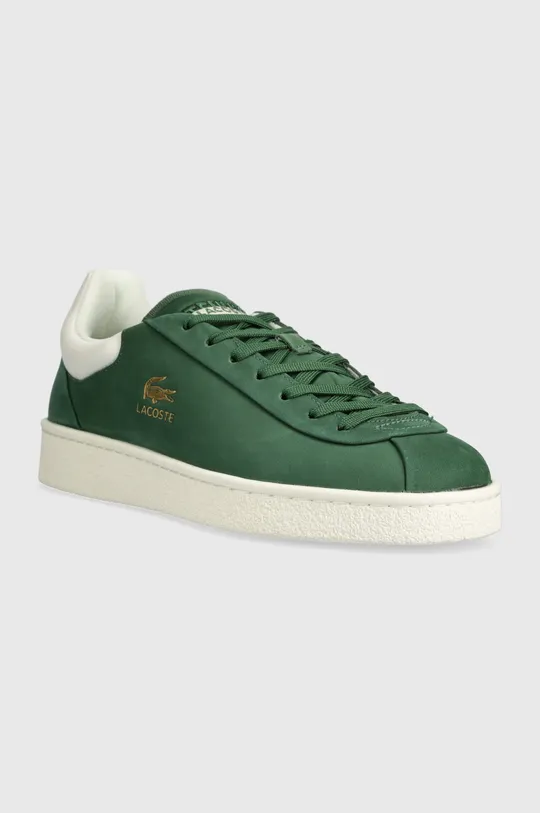 Αθλητικά Lacoste Baseshot Premium Leather πράσινο
