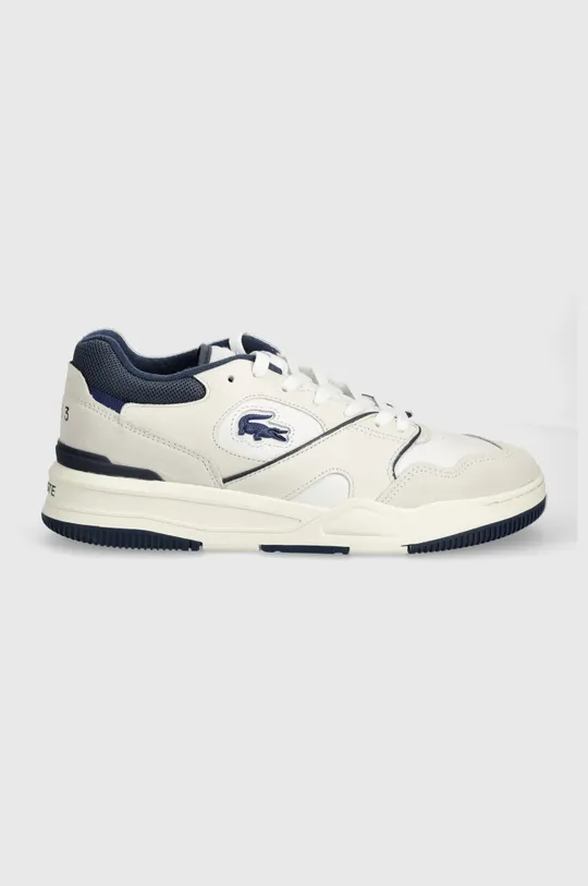 Lacoste sneakers in pelle Lineshot Leather Logo bianco