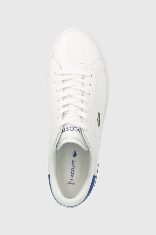 білий Шкіряні кросівки Lacoste Powercourt Leather