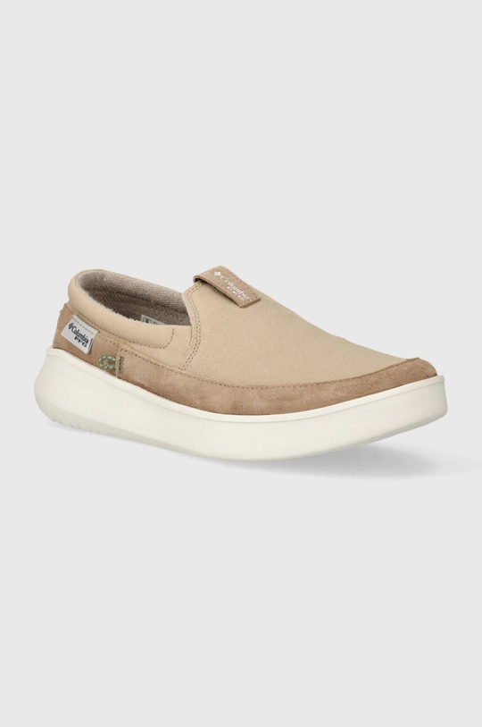 beige Columbia scarpe da ginnastica BOATSIDE Uomo