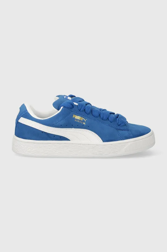 Puma sneakersy skórzane  Suede XL niebieski