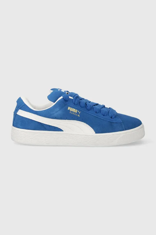Шкіряні кросівки Puma Suede XL блакитний