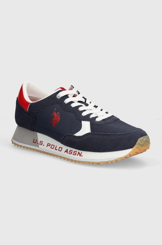 granatowy U.S. Polo Assn. sneakersy CLEEF Męski