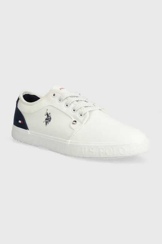 λευκό Πάνινα παπούτσια U.S. Polo Assn. MARCS Ανδρικά