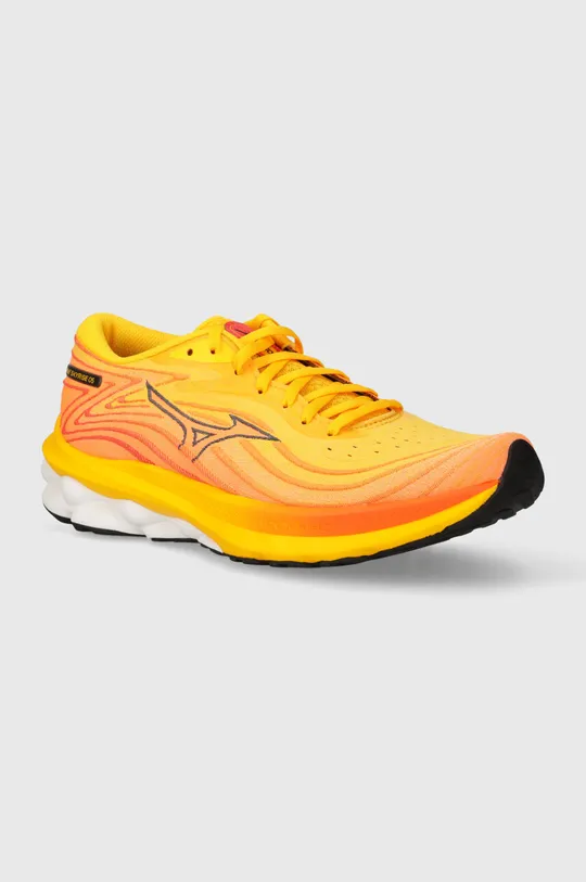 oranžová Bežecké topánky Mizuno Wave Skyrise 5 Pánsky