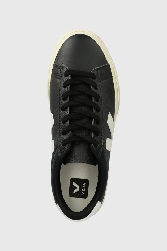 black Veja leather sneakers Campo