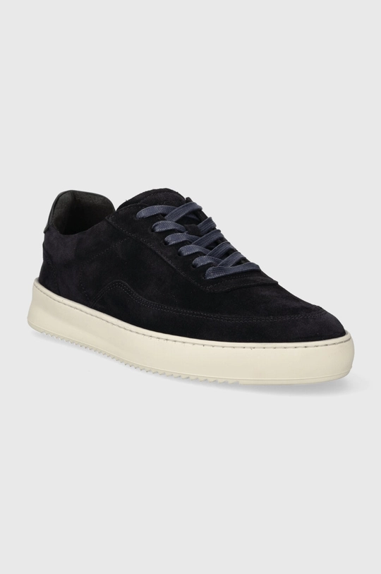 Filling Pieces sneakers in camoscio Mondo Suede Organic blu navy