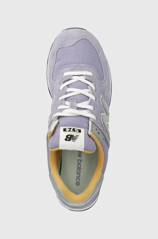 violet New Balance sneakers 574