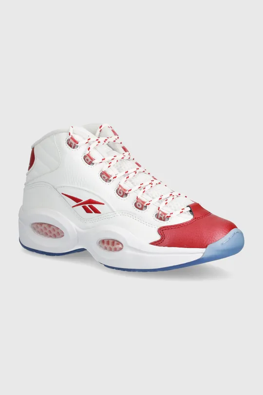 white Reebok Classic sneakers Question MID Men’s