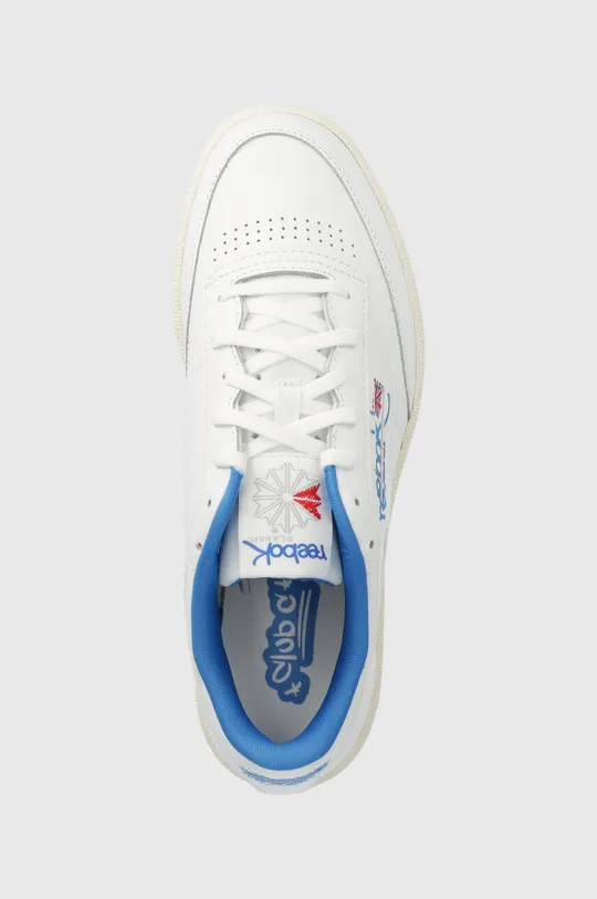 λευκό Δερμάτινα αθλητικά παπούτσια Reebok Classic Club C 85 CLUB C 85