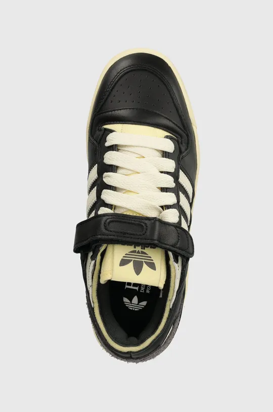 black adidas Originals leather sneakers Forum 84 Low