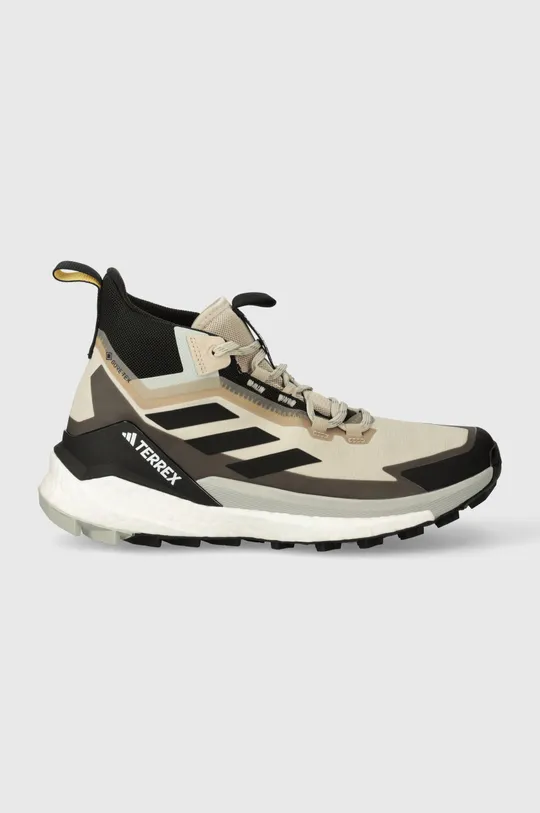 Обувки adidas TERREX Free Hiker 2 Gore-Tex бежов
