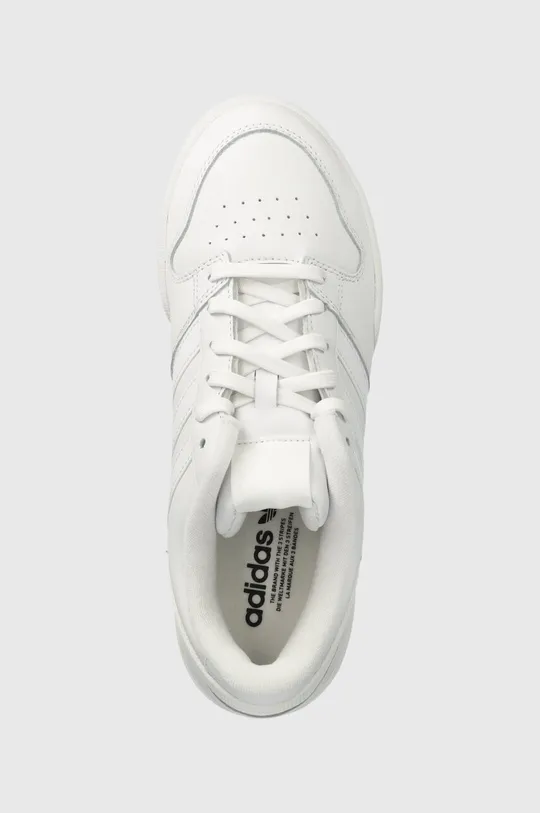 biały adidas Originals sneakersy skórzane Team Court 2 STR