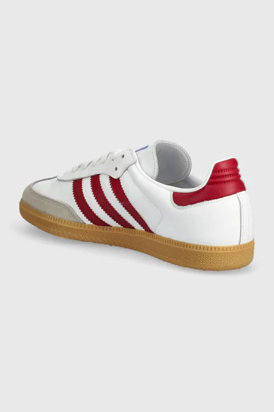 adidas Originals leather sneakers Samba OG Uppers: Synthetic material, Natural leather Inside: Synthetic material, Textile material Outsole: Synthetic material