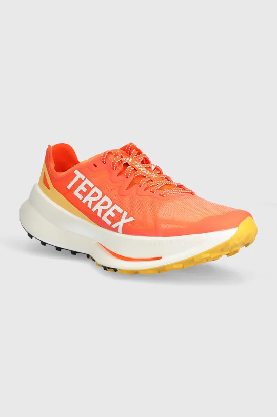 orange adidas TERREX shoes Agravic Speed Ultra Men’s